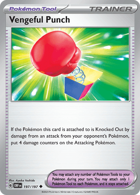 Obsidian Flames - 197/197 - Vengeful Punch - Pokemon kaarten Kopen - LuiopZondag TCG Store Assen