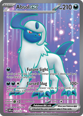 Obsidian Flames - 214/197 - Absol ex - Pokemon kaarten Kopen - LuiopZondag TCG Store Assen