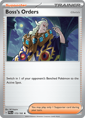 Paldea Evolved - 172/193 - Boss's Orders (Ghetsis)