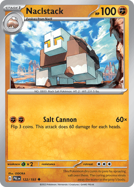 Paldea Evolved - 122/193 - Naclstack - Pokemon kaarten Kopen - LuiopZondag TCG Store Assen