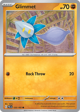 Paldea Evolved - 125/193 - Glimmet - Pokemon kaarten Kopen - LuiopZondag TCG Store Assen