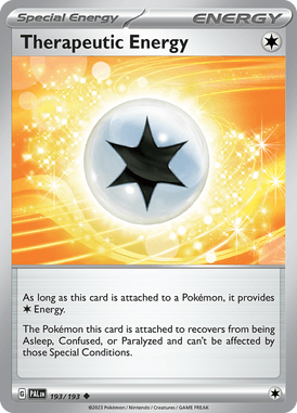 Paldea Evolved - 193/193 - Therapeutic Energy - Pokemon kaarten Kopen - LuiopZondag TCG Store Assen