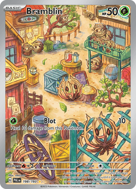 Paldea Evolved - 198/193 - Bramblin - Pokemon kaarten Kopen - LuiopZondag TCG Store Assen