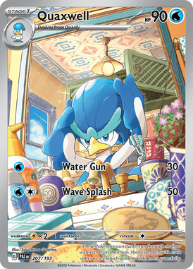 Paldea Evolved - 207/193 - Quaxwell - Pokemon kaarten Kopen - LuiopZondag TCG Store Assen