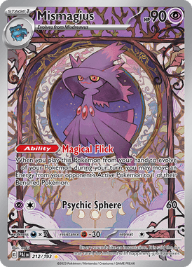 Paldea Evolved - 212/193 - Mismagius - Pokemon kaarten Kopen - LuiopZondag TCG Store Assen