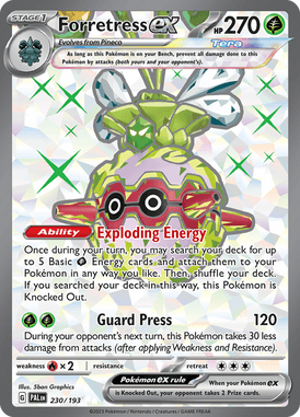 Paldea Evolved - 230/193 - Forretress ex - Pokemon kaarten Kopen - LuiopZondag TCG Store Assen