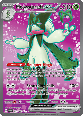 Paldea Evolved - 231/193 - Meowscarada ex - Pokemon kaarten Kopen - LuiopZondag TCG Store Assen