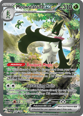 Paldea Evolved - 256/193 - Meowscarada ex - Pokemon kaarten Kopen - LuiopZondag TCG Store Assen