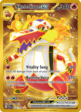 Paldea Evolved - 272/193 - Skeledirge  - Pokemon kaarten Kopen - LuiopZondag TCG Store Assenex