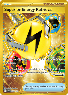 Paldea Evolved - 277/193 - Superior Energy Retrieval - Pokemon kaarten Kopen - LuiopZondag TCG Store Assen