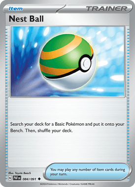Paldean Fates - 084/091 - Nest Ball - Losse Pokemon kaarten Kopen - LuiopZondag TCG Store Assen