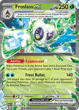 Paradox Rift - 003/182 - Froslass ex - Pokemon kaarten Kopen - LuiopZondag TCG Store Assen