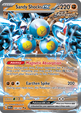 Paradox Rift - 108/182 - Sandy Shocks ex - Pokemon kaarten Kopen - LuiopZondag TCG Store Assen