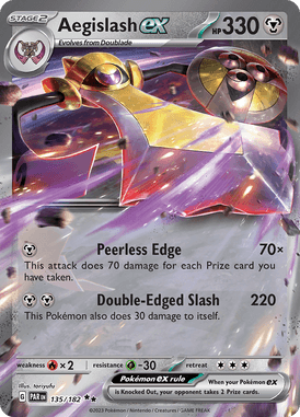 Paradox Rift - 135/182 - Aegislash ex - Pokemon kaarten Kopen - LuiopZondag TCG Store Assen