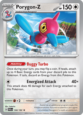 Paradox Rift - 144/182 - Porygon-Z - Pokemon kaarten Kopen - LuiopZondag TCG Store Assen