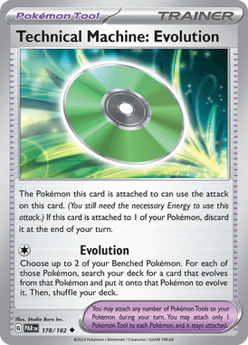 Paradox Rift - 178/182 - Technical Machine: Evolution - Pokemon kaarten Kopen - LuiopZondag TCG Store Assen