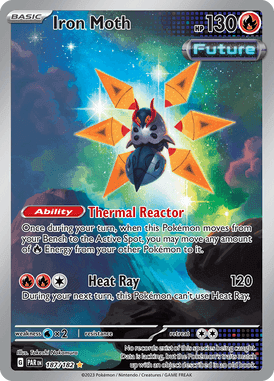 Paradox Rift - 187/182 - Iron Moth - Pokemon kaarten Kopen - LuiopZondag TCG Store Assen