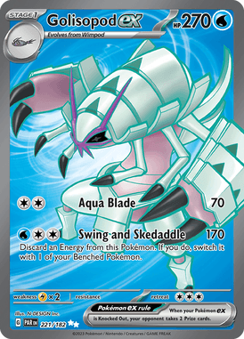 Paradox Rift - 221/182 - Golisopod ex - Pokemon kaarten Kopen - LuiopZondag TCG Store Assen