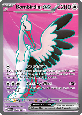 Paradox Rift - 234/182 - Bombirdier ex - Pokemon kaarten Kopen - LuiopZondag TCG Store Assen