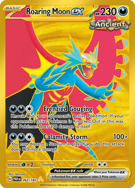 Paradox Rift - 262/182 - Roaring Moon ex - Pokemon kaarten Kopen - LuiopZondag TCG Store Assen