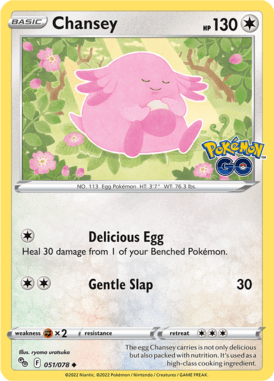 Pokémon GO - 051/078 - Chansey - LuiopZondag.nl