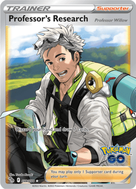 Pokémon GO - 078/078 - Professor's Research 'Professor Willow - LuiopZondag.nl
