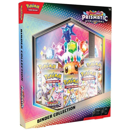 Pokémon Prismatic Evolutions Binder Collection - Luiopzondag.nl