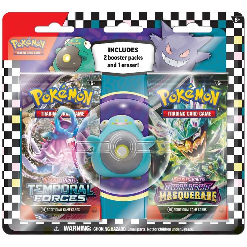 Pokémon TCG Back to School Eraser Blister 2024 - Bellibolt - Luiopzondag.nl