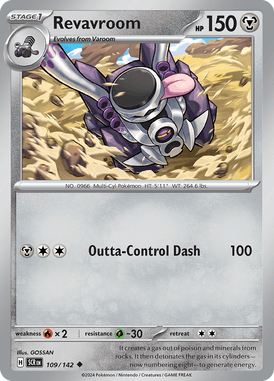 Stellar Crown - 109/142 - Revavroom - Losse Pokemon Kopen - LuiopZondag TCG Store