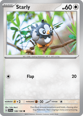 Scarlet & Violet - 148/198 - Starly