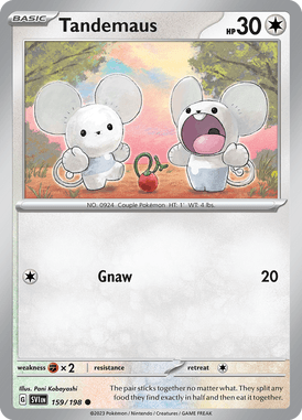 Scarlet & Violet - 159/198 - Tandemaus