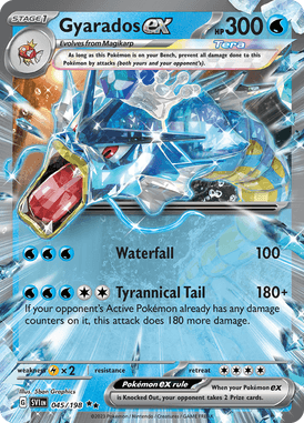 Scarlet & Violet - 045/198 - Gyarados  - Pokemon kaarten Kopen - LuiopZondag TCG Store Assenex