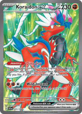 Scarlet & Violet - 231/198 - Koraidon ex - Pokemon kaarten Kopen - LuiopZondag TCG Store Assen