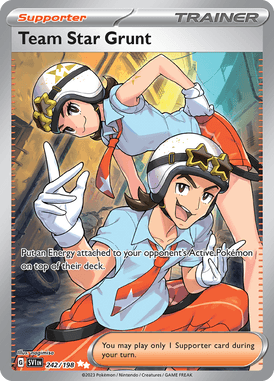 Scarlet & Violet - 242/198 - Team Star Grunt - Pokemon kaarten Kopen - LuiopZondag TCG Store Assen