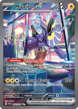 Scarlet & Violet - 244/198 - Miraidon ex - Pokemon kaarten Kopen - LuiopZondag TCG Store Assen