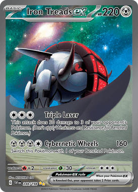 Scarlet & Violet - 248/198 - Iron Treads - Pokemon kaarten Kopen - LuiopZondag TCG Store Assen ex