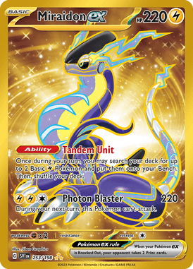 Scarlet & Violet - 253/198 - Miraidon ex - Pokemon kaarten Kopen - LuiopZondag TCG Store Assen