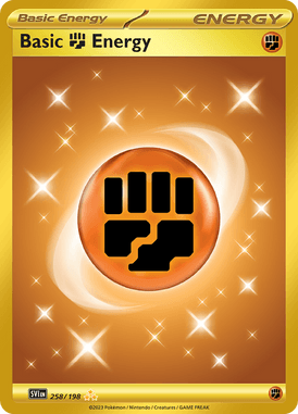 Scarlet & Violet - 258/198 - Fighting Energy - Pokemon kaarten Kopen - LuiopZondag TCG Store Assen