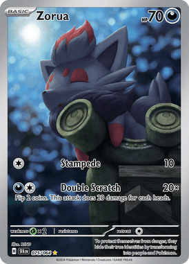 Shrouded Fable - 075/064 - Zorua - Losse Pokemon Kopen - LuiopZondag TCG Store