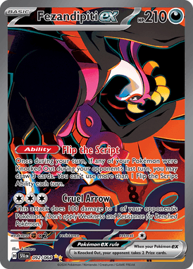 Shrouded Fable - 092/064 - Fezandipiti ex  - Losse Pokemon Kopen - LuiopZondag TCG Store