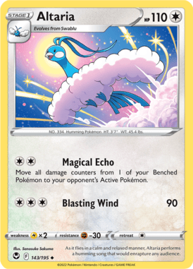 Silver Tempest - 143/195 - Altaria - LuiopZondag.nl