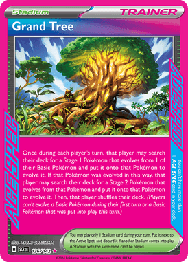 Stellar Crown - 136/142 - Grand Tree - Ace Spec - Losse Pokemon Kopen - LuiopZondag TCG Store