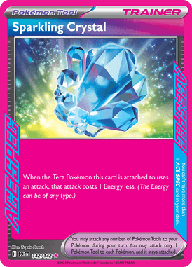 Stellar Crown - 142/142 - Sparkling Crystal - Losse Pokemon Kopen - LuiopZondag TCG Store