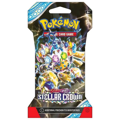 Pokemon Stellar Crown Sleeved Booster - Luiopzondag.nl
