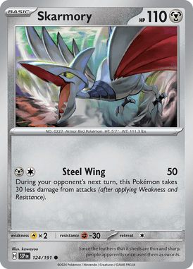Surging Sparks - 124/191 - Skarmory - LuiopZondag.nl