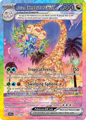 Surging Sparks - 242/191 - Alolan Exeggutor ex - LuiopZondag.nl