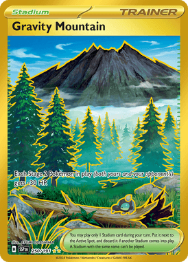 Surging Sparks - 250/191 - Gravity Mountain (Gold) - LuiopZondag.nl