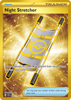 Surging Sparks - 251/191 - Night Stretcher (Gold) - LuiopZondag.nl