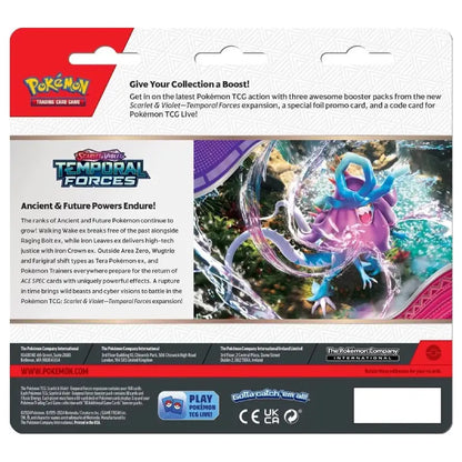 Pokemon Temporal Forces 3-Pack Blister - Cleffa