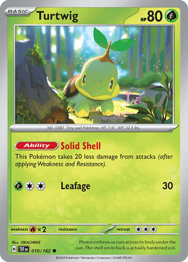 Temporal Forces - 010/162 - Turtwig - Losse Pokemon Kopen - LuiopZondag TCG Store Assen